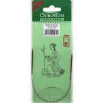 ChiaoGoo Fixní Kruhové bambusové jehlice 23 cm 2mm – Zboží Dáma