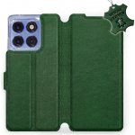 Mobiwear Kožené flip Motorola Edge 60 Pro Zelené – Hledejceny.cz