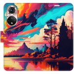 Pouzdro iSaprio Flip s kapsičkami na karty - Colorful Mountains 02 Honor 50 / Huawei Nova 9 – Zboží Mobilmania