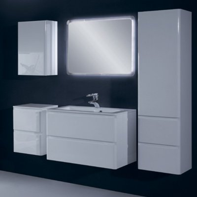 A-interiéry Koupelnová doplňková skříňka závěsná vysoká Maroko NEW V 40 P/L – Zboží Mobilmania