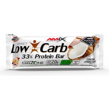 Amix Low-Carb 33% Protein Bar 6 x 60g