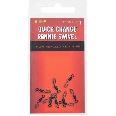 ESP obratlíky Quick Change Ronnie Swivel vel. 11 – Sleviste.cz