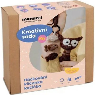 Manumi kreativní sada na háčkování přívěsku Kočička – Hledejceny.cz