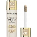 Dermacol Infinity make-up&korektor č.02 beige 20 g – Zboží Dáma