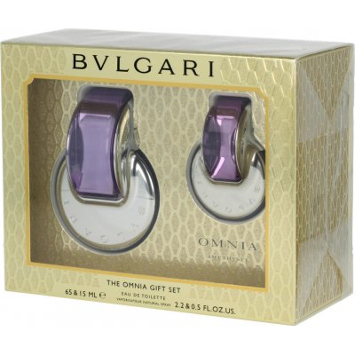 Bvlgari Omnia Amethyste EDT 65 ml + EDT 15 ml dárková sada – Zbozi.Blesk.cz