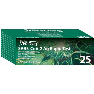 VivaChek Biotech Hangzhou ViVaDiag SARS-CoV-2 Ag Rapid Test 25 ks – Zbozi.Blesk.cz