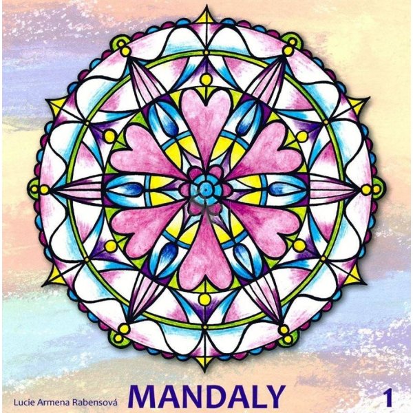 Omalovánka Mandala 1 omalovánka 20x20cm relax