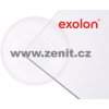 Střešní krytiny Exolon Mono GP bez UV 0,75 mm 1250 x 2050 mm čirá 1 ks