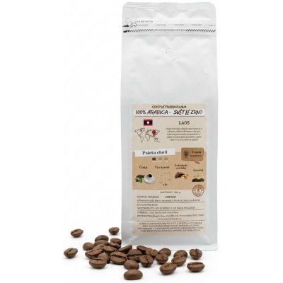 Golden Coffee Laos 100% Arabika alacaffé zrnková 0,5 kg – Hledejceny.cz