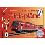 Fleischmann N Plány kolejišť pro kolejivo N Fleischmann s podložím 81399 – Zboží Mobilmania