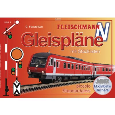 Fleischmann N Plány kolejišť pro kolejivo N Fleischmann s podložím 81399 – Zboží Mobilmania