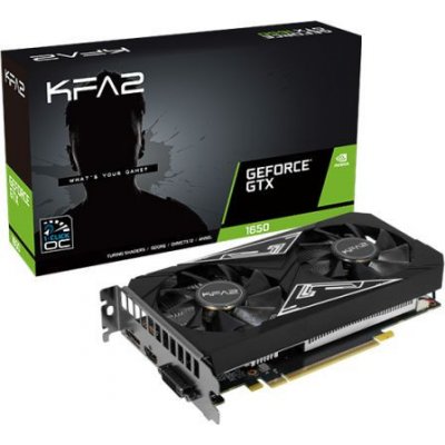 KFA2 GeForce GTX 1650 Ex Plus 4 GB GDDR6 65SQL8DS93EKb – Sleviste.cz