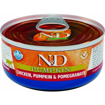 N&D CAT PUMPKIN Adult Chicken & Pomegranate 70 g – Zboží Mobilmania