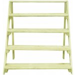 Nábytek XL Stojan na rostliny 80 x 80 x 80 cm impregnovaná borovice 49104 – Sleviste.cz
