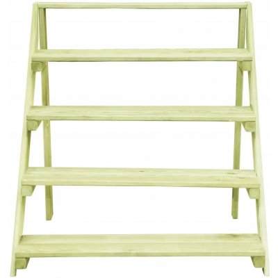 Nábytek XL Stojan na rostliny 80 x 80 x 80 cm impregnovaná borovice 49104 – Sleviste.cz