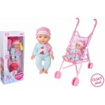 Wiky Miminko se zvuky a kočárkem 27cm - český obal – Sleviste.cz