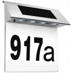 Monzana LED solární domovní číslo bílé 105371 – Zboží Mobilmania