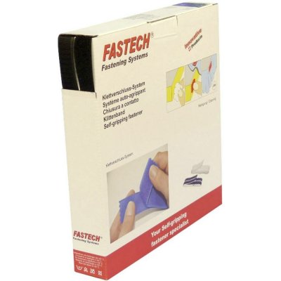 FASTECH® B20-STD-HL999925 pásek se suchým zipem, k našití, háčková a flaušová část, (d x š) 25 m x 20 mm, černá, 25 m – Hledejceny.cz