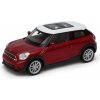 Model Welly Mini Cooper S Paceman červená 1:34