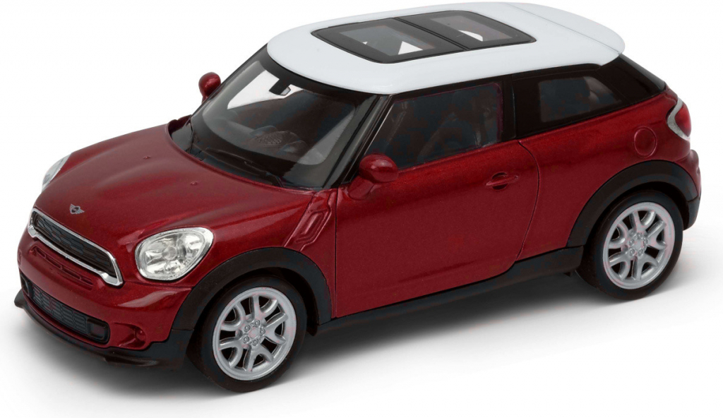 Welly Mini Cooper S Paceman hnědá 1:34