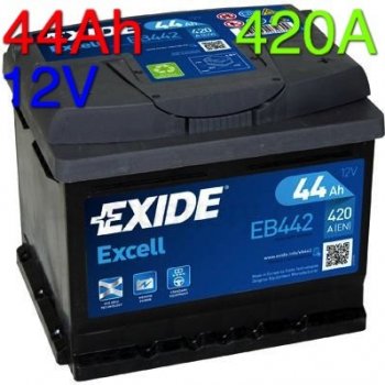 Exide Excell 12V 44Ah 420A EB442