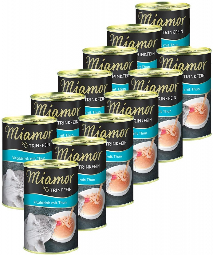 Miamor Vitaldrink nápoj pro kočky tuňák 12 x 135 ml