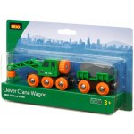 Brio 33698 Vagon + jeřáb – Sleviste.cz