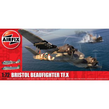 Bristol Airfix Classic Kit letadlo A04019A Beaufighter TF.X 1:72