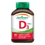 Jamieson Vitamín D3 1000 IU 100 tablet – Hledejceny.cz