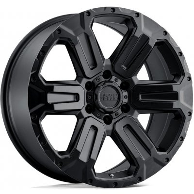 Black Rhino WANAKA 9x18 6x120 ET12 matt black – Hledejceny.cz