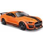 Maisto Ford Mustang Shelby GT500 2020 Oranžová 1:24 – Zboží Mobilmania