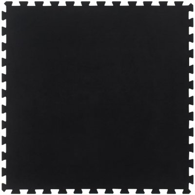 vidaXL Gumová podlahová dlaždice 100 x 100 x 1,2 cm černá – Zboží Mobilmania