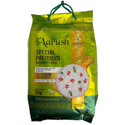Aarush rýže Basmati 5 kg – Hledejceny.cz