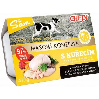 Chejn Sam s kuřecím 8 x 415 g – Hledejceny.cz