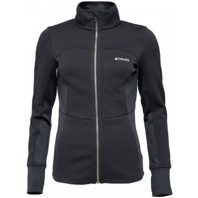 Columbia Fleecová mikina Col Hike Tech Fleece FZ černá – Zboží Mobilmania