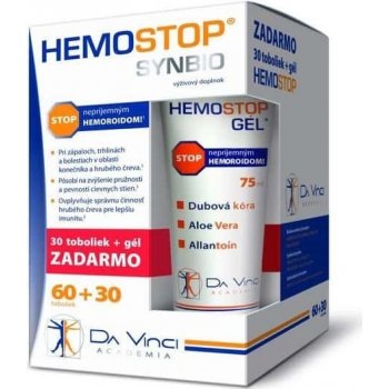 HEMOSTOP ProBio DA VINCI 90 tablet + gel 75 ml