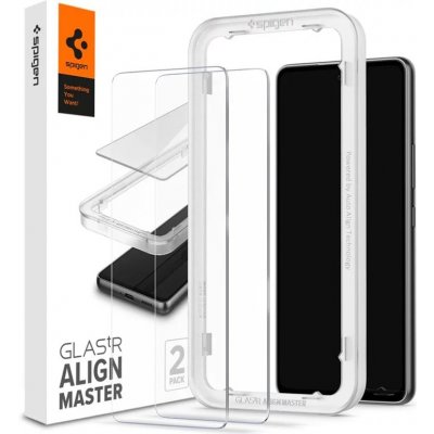 Spigen Alm Glas.TR 2- balení ochranné tvrzené sklo Galaxy A53 5G čiré AGL04306 – Zboží Živě