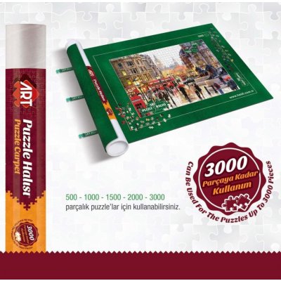 ART Puzzle Rolovací podložka na 170 x 100 cm do 3000 dílků – Sleviste.cz