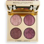 Revolution PRO Ultimate Crystal Eye Quad Pink Topaz paletka očních stínů 3,2 g – Hledejceny.cz