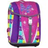 Školní batoh Bagmaster Polo batoh s motýlky Bagmaster Polo 7 A růžová /fialová