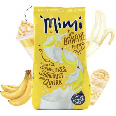 Mimi Milk Mix banánový nápojový prášek 400 g – Sleviste.cz