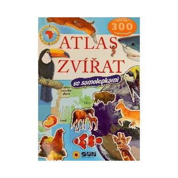 Atlas zvířat s 300 samolepkami od 141 Kč - Heureka.cz