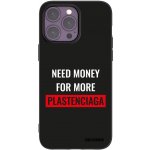 Picasee silikonový černý obal pro Apple iPhone 14 Pro Max - More PLASTENCIAGA – Zboží Mobilmania