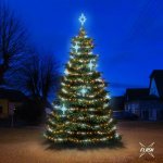 DECOLED LED světelná sada na vánoční stromy vysoké 6-8 m teplá bílá s Flash ledové dekory DZ113S3 – Hledejceny.cz