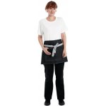 Whites Chefs Clothing kuchařská zástěra do pasu džínová černá 760 mm – Hledejceny.cz