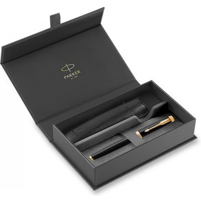 Parker 1502/3491650 IM Black GT sada dárková sada rolleru v kazetě s pouzdrem – Zboží Živě