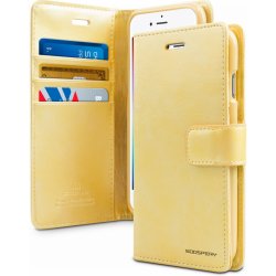 Pouzdro Mercury Gold Bluemoon Diary iPhone 13 mini