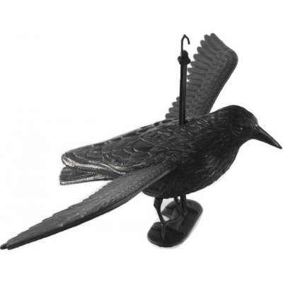 Bradas Havran plastová 3D maketa na plašení ptáků HLPC1047 – Zboží Mobilmania