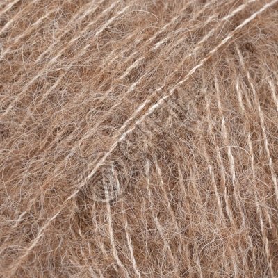 Příze Drops Brushed Alpaca Silk 05 tmavá béžová – Zboží Dáma