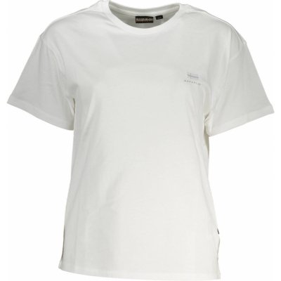Napapijri tričko s krátkým rukávem bílá – Zboží Mobilmania